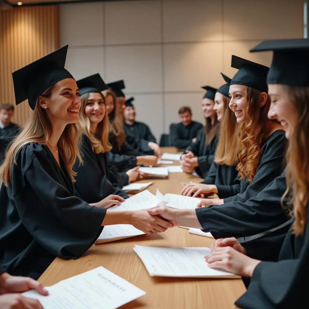 Graduační ceremonie našich studentů